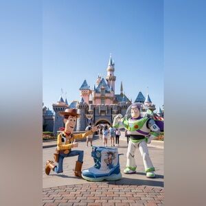 Disney Toddler Boys Toy Story Light Up Snow Boots, Size 11 new